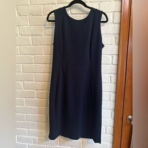 Calvin Klein Midnight Blue Midi Dress